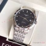 Best Copy Longines Record 8215 Citizen Black-Steel Watches